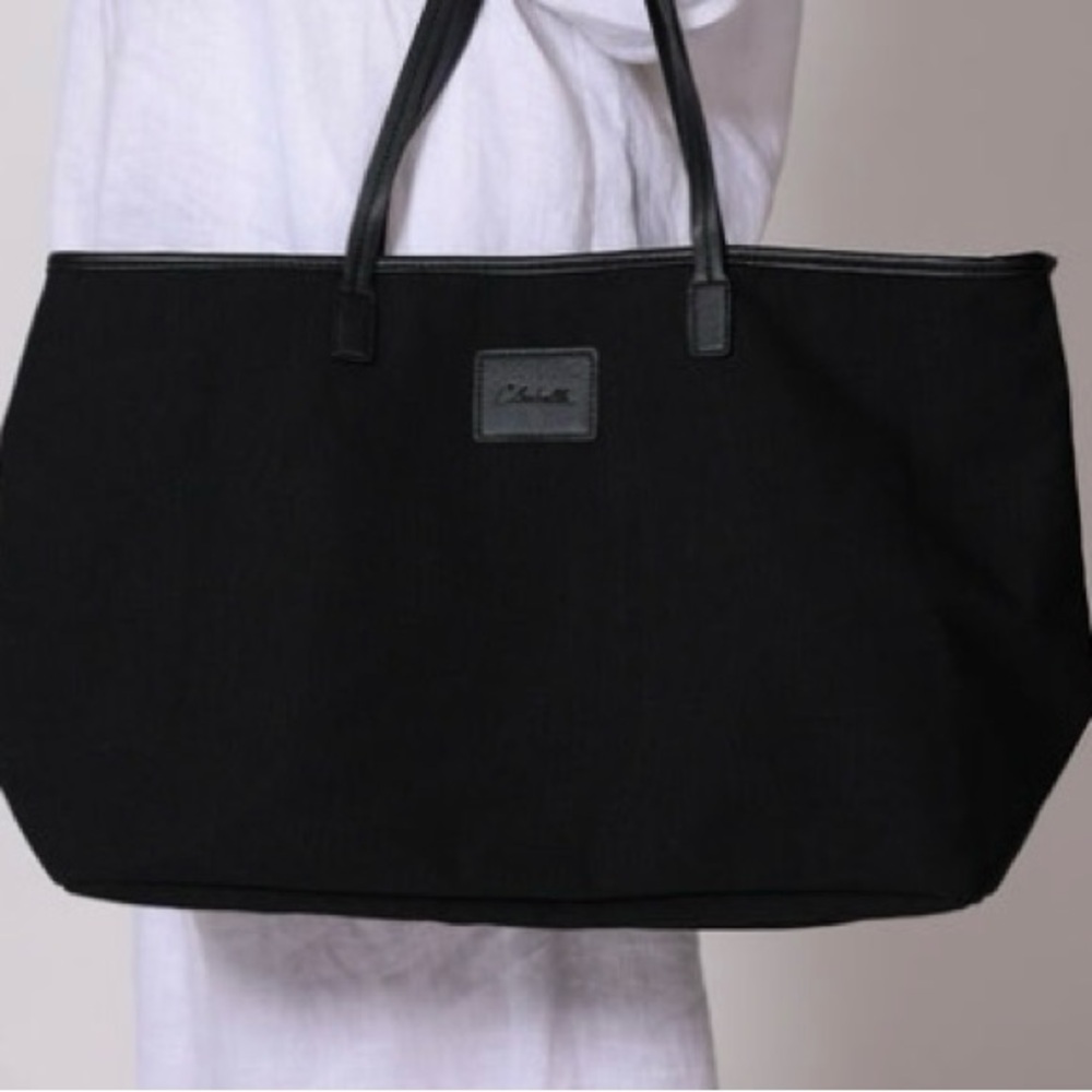 NIB Cleobella Black Canvas Tote